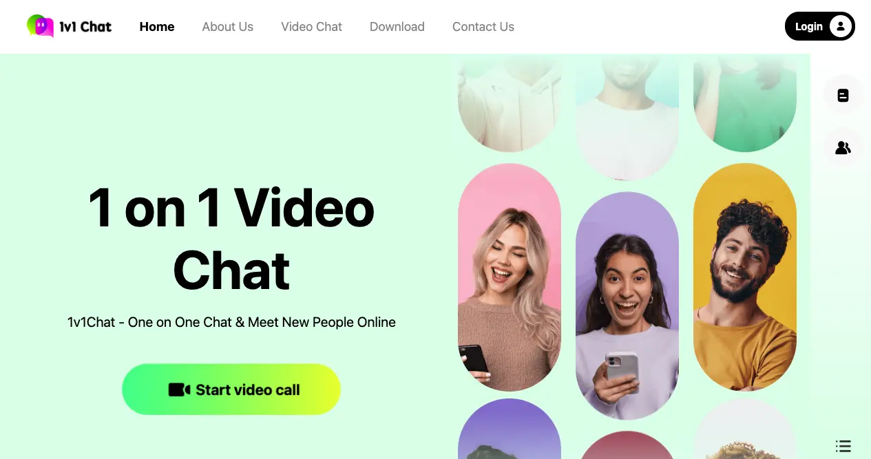 1v1chat: One on One Video Chat with Strangers in Seconds