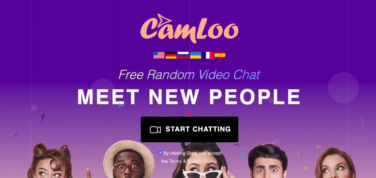 Camloo – Free Random Video Chat with Strangers Worldwide