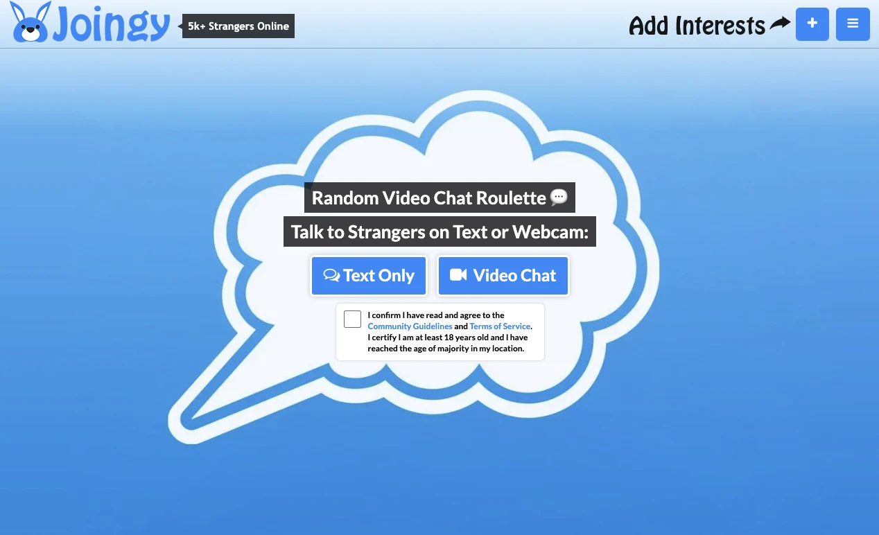 Joingy: A Simple Way to Chat with Strangers Face to Face