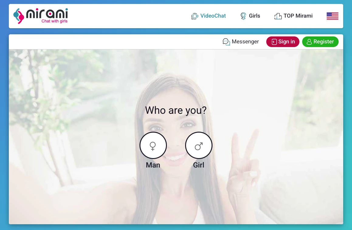 Mirami Chat Built-in Gender Matching