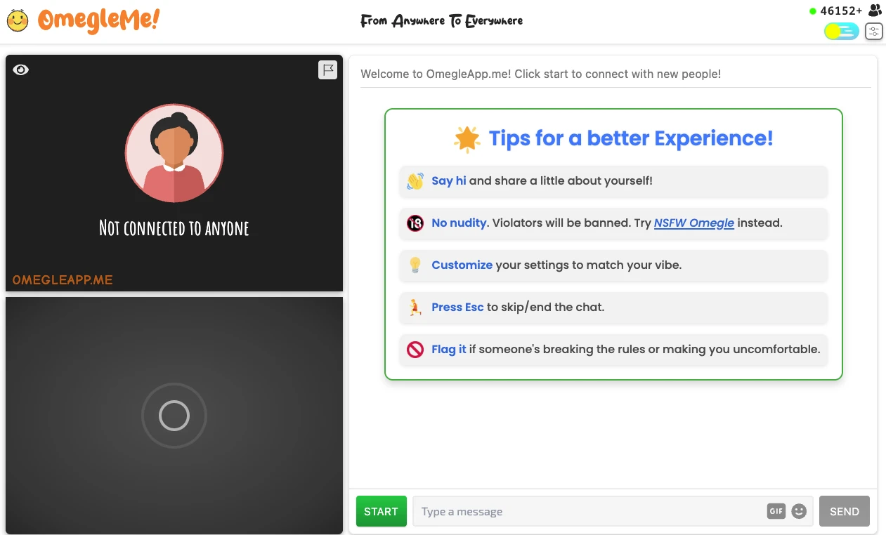 How OmegleMe Works: A Web Only 1 on 1 Video Chat Platform